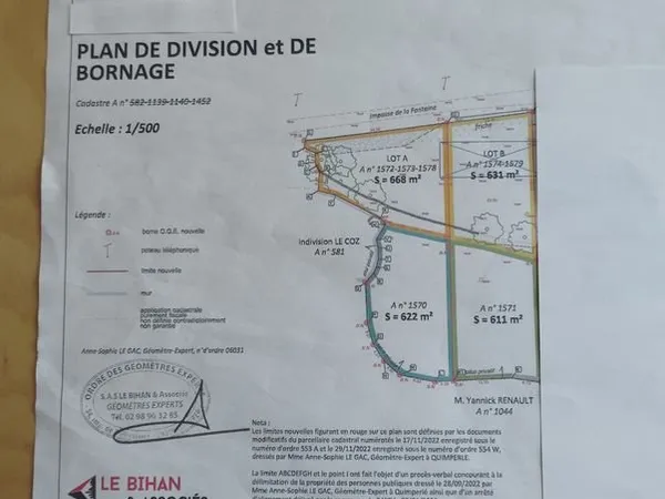 Terrain constructible