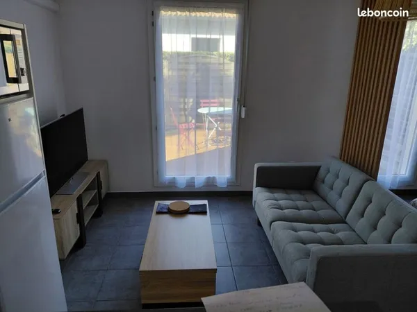 Toulouse Lardenne - T1-bis Climatisé meublé avec Terrasse de 62m2