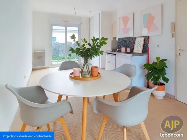 Studio 1 pièce 20 m²