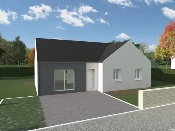 Projet de construction d'une maison 79 m² avec terrain à 4km de SAINT-ARNOULT-EN-YVELINES (78)