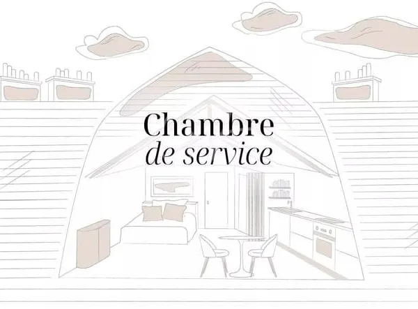 Paris 7e - OUDINOT / VANEAU - Chambre de service à vendre - 1 pièce - 10,01m² Carrez.