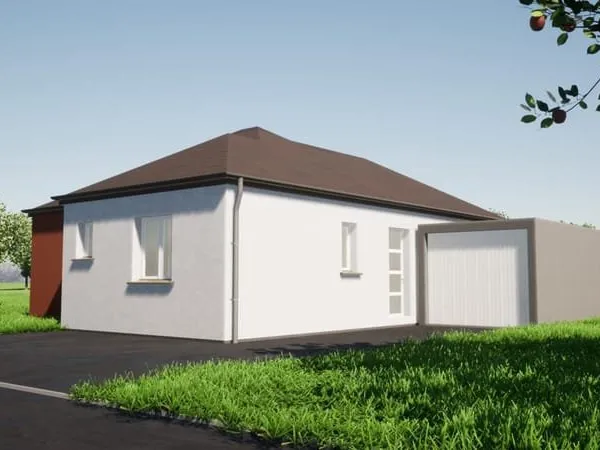Maison plain-pied avec garage secteur Rixheim