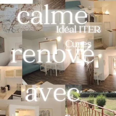 Loue joli T2 avec terrasse idéal ITER ou mobilité professionnelle