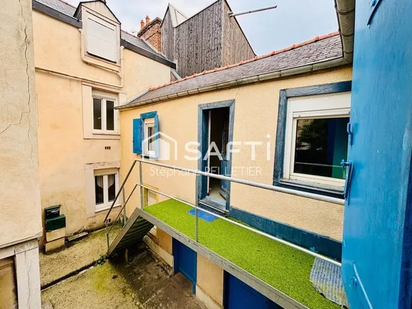 A RENOVER Maison et garage BOX proche rue de Paris