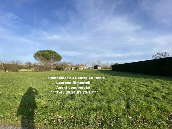 Terrain à bâtir de 1510 M2