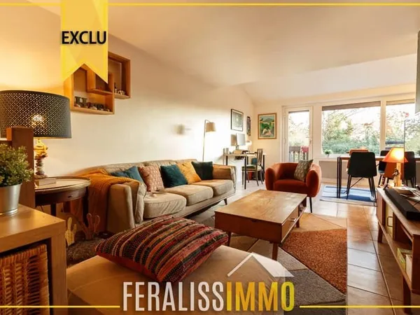 Chaleureux appartement 2 ch avec jardin à 13 min du RER !