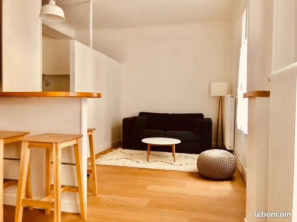 A louer 2 pièces 34m2 meublé
