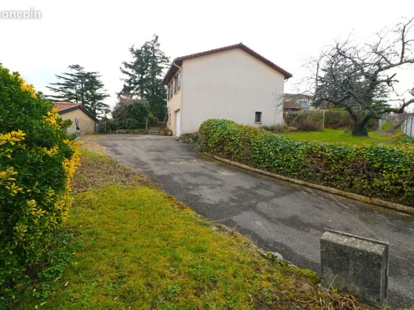MAISON T4 avec sous-sol sur terrain de 598 m²