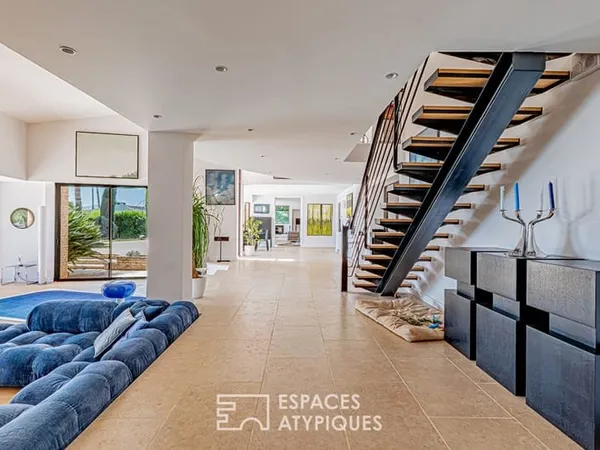 PROPRIÉTÉ D'EXCEPTION AVEC VUE MER une oasis de Luxe sur les Hauteurs de Nice