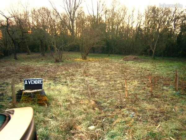 Terrain de loisirs avec edf