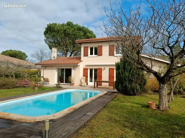 Maison 111 m² avec Piscine - 4 Chambres (dont 1 au RDC) - Terrain 850 m²