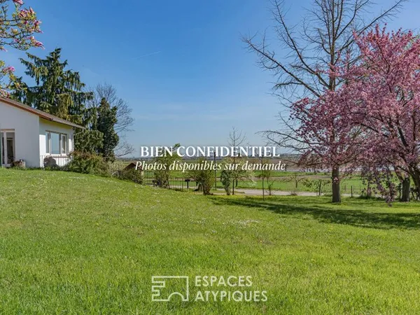 Villa d'architecte au potentiel exceptionnel sur la colline de Blaesheim