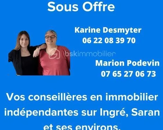 Maison individuelle de plain-pied - 4 pièces - 84 m² - Terrain 781 m²