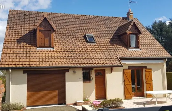 Maison familiale 110 m² - 3 chambres - jardin 850m² - calme