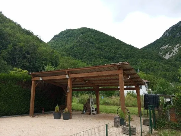 Terrain de loisir à vendre CHALEY (01) 204 m² avec carport