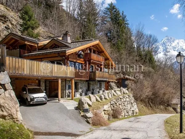 Les Houches - Chalet 5 chambres, vue imprenable.