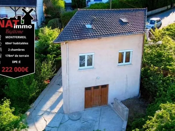 Maison 3 pièces 60 m²