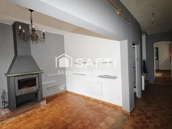 Maison de village AVEC TRAVAUX - Cour - 2 chambres