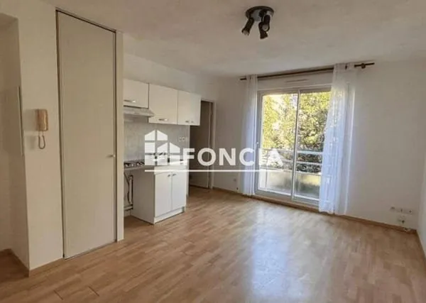 Studio 2 pièces 29 m²