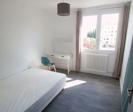 🏡 Chambre meublée colocation Villeurbanne - Doua / Gratte-Ciel