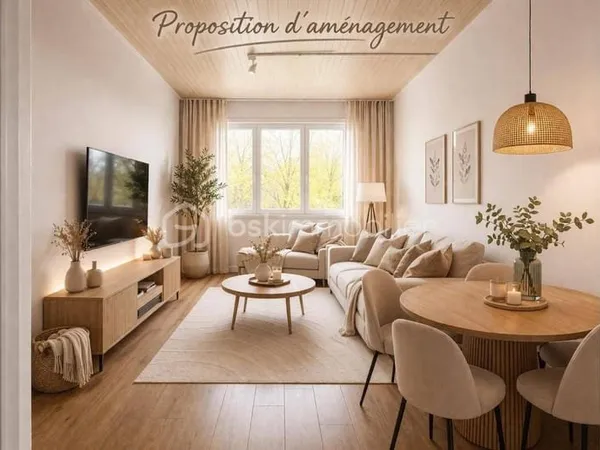 Appartement 3 pièces 50 m²