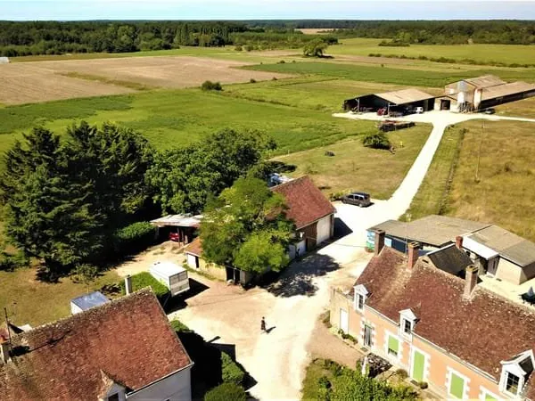 Maison, terrain, dépendances et hangars à Chatillon Sur Cher