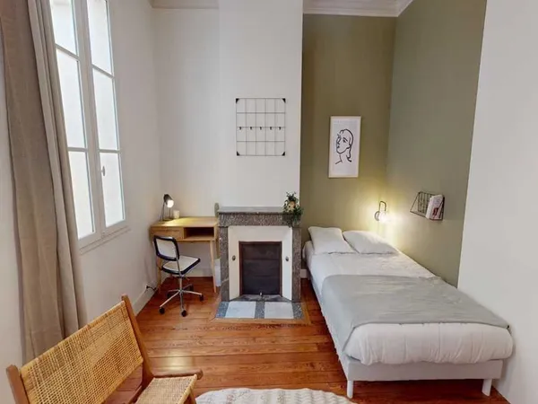 Confortable chambre individuelle