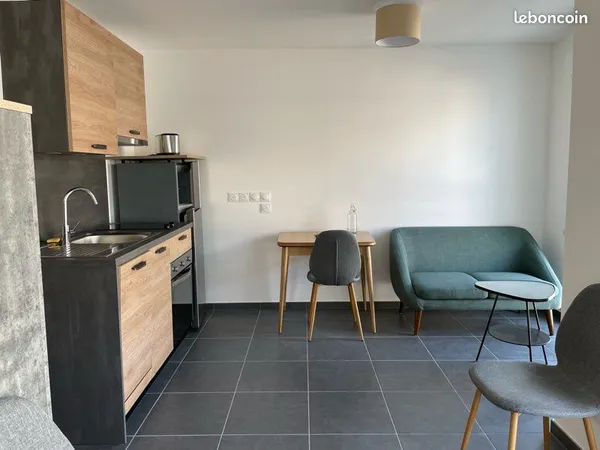 T1 bis meublé 32 m2