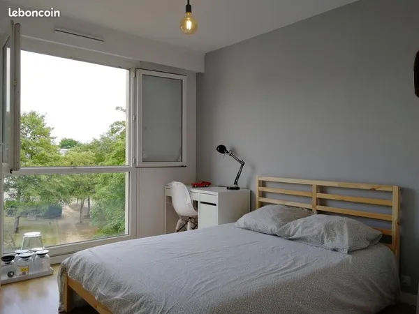 2 chambres en colocation proche universités