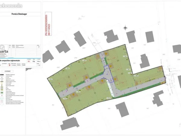 Terrain 346 m² Saint Quay Portrieux