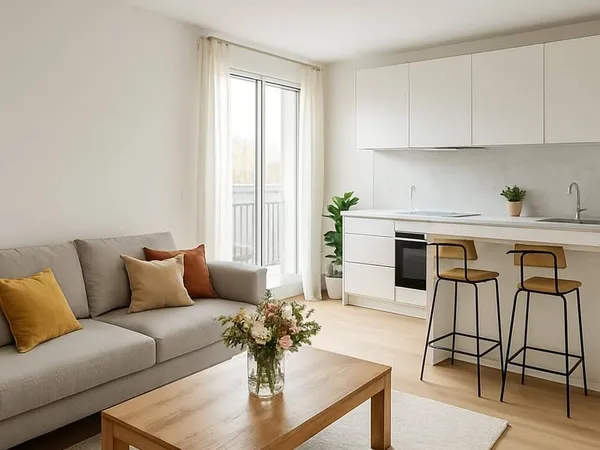 Appartement 2 pièces 35 m²