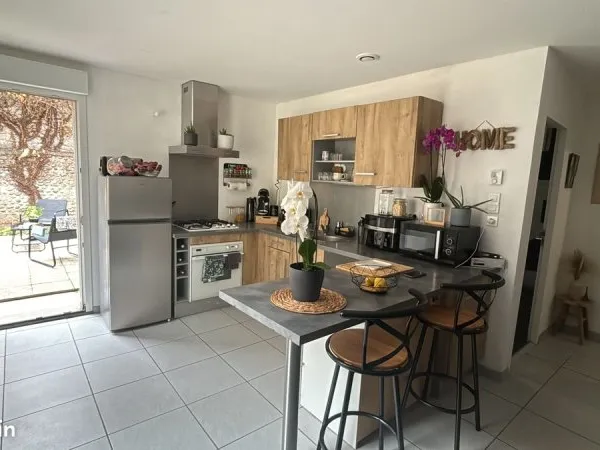 Appartement T3 54 m² avec jardin 60 m²