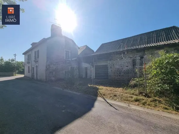 Maison et Grange attenante à rénover