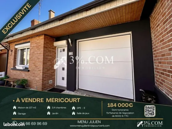 Maison 7 pièces 127 m²