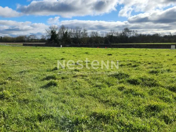 Terrain de 1197m² viabilisé et arboré à Maillé