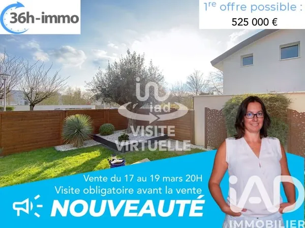 Vente Maison d'architecte 5 pièces