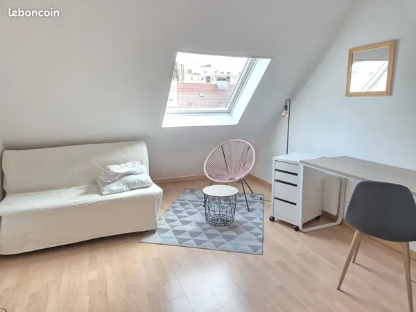 Stbg Forêt Noire / Observatoire - Gd F4 Duplex meublé COLOCATION 3p