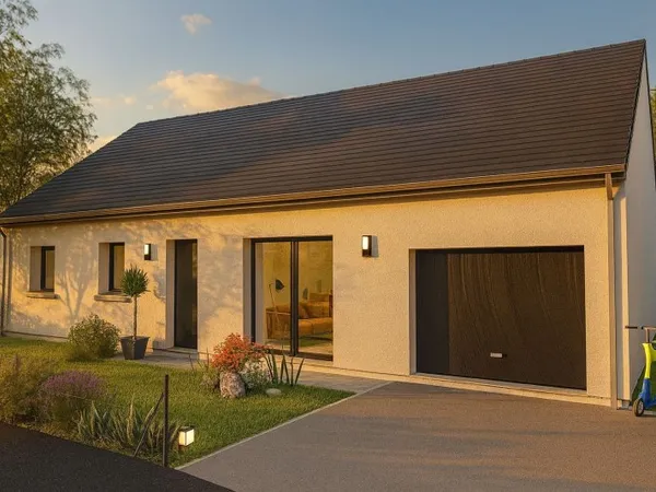 Projet de construction d'une maison 95 m² avec terrain à FOUGERES (35)