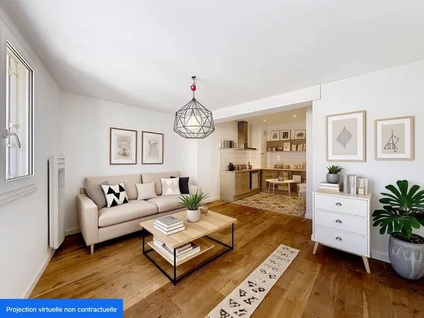 Appartement 2 pièces 43 m²
