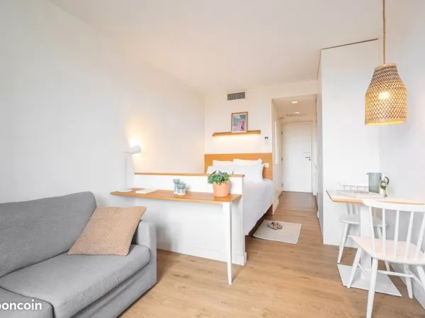 Type 1 meublé et équipé dans résidence de Coliving à Marseille - Joliette / Vieux-Port