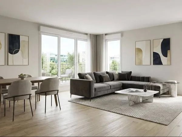 Appartement 3 pièces 61 m²