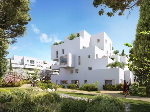 T3 NEUF avec terrasse de 33 m2 .