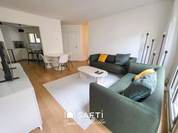 Appartement 3 pièces- 61m²- cave- place de parking