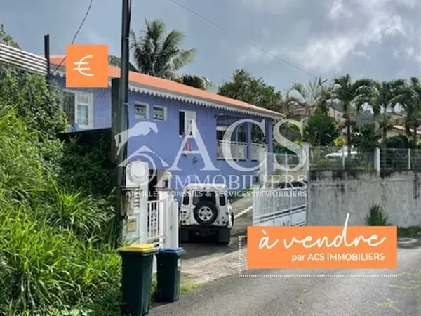 MAISON F4 AU MORNE ROUGE avec un locataire en place .