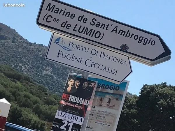 A lumio coccody proche plage appartement avec grande terrasse