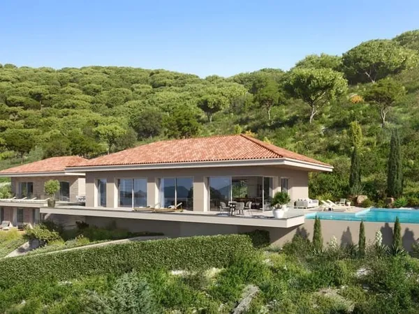 Grimaud, villa neuve d'exception : espace, prestige et vue imprenable