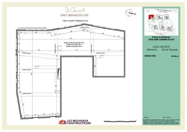 Boutique 150 m²