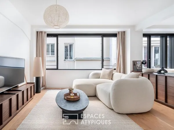 Studio rénové et meublé dans une résidence neuve proche de la Place des Vosges