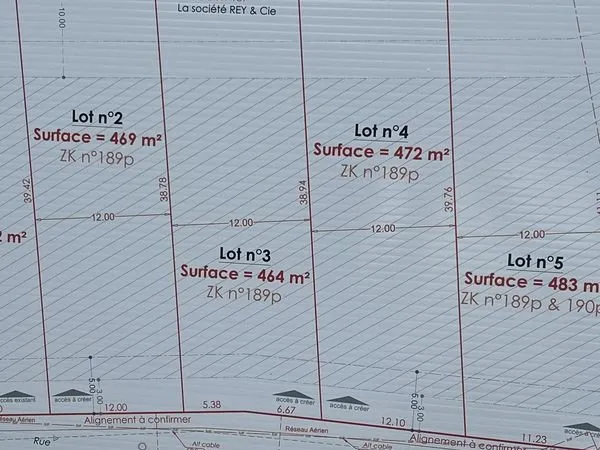 Terrain 483 m² Saint-Mars-de-Coutais