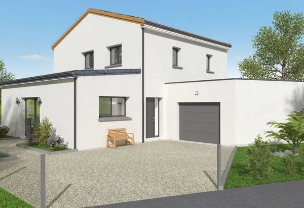 Projet de construction d'une maison 149 m² avec terrain à HAUTE-GOULAINE (44)